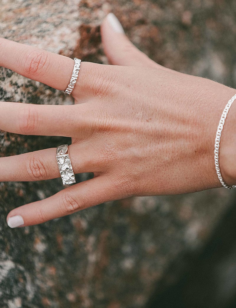 IX Studios - IX Rustic Ring Silver - ringe - silver - 4