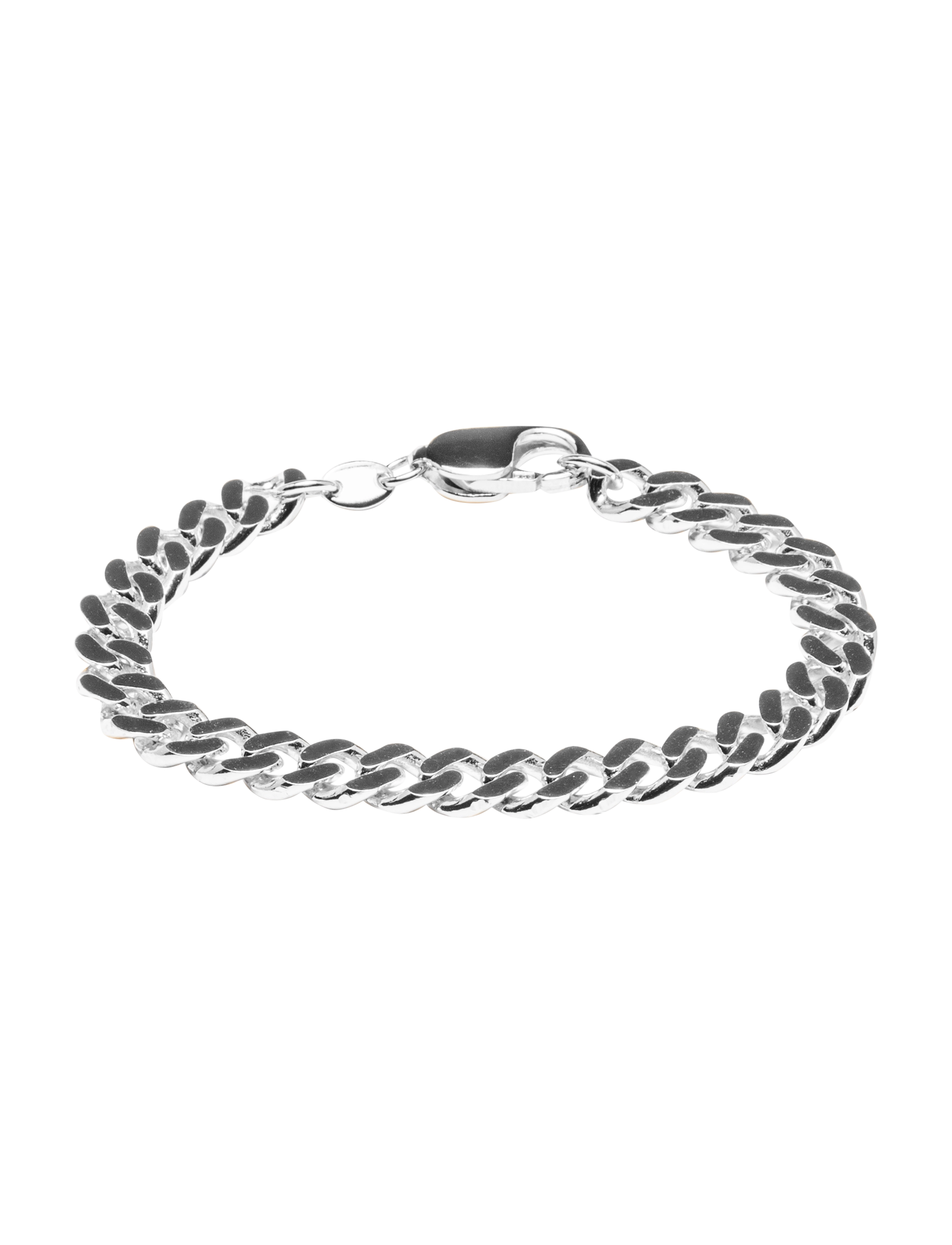 IX Studios IX Chunky Curb Bracelet Silver - Accessoires - SILVER / silver