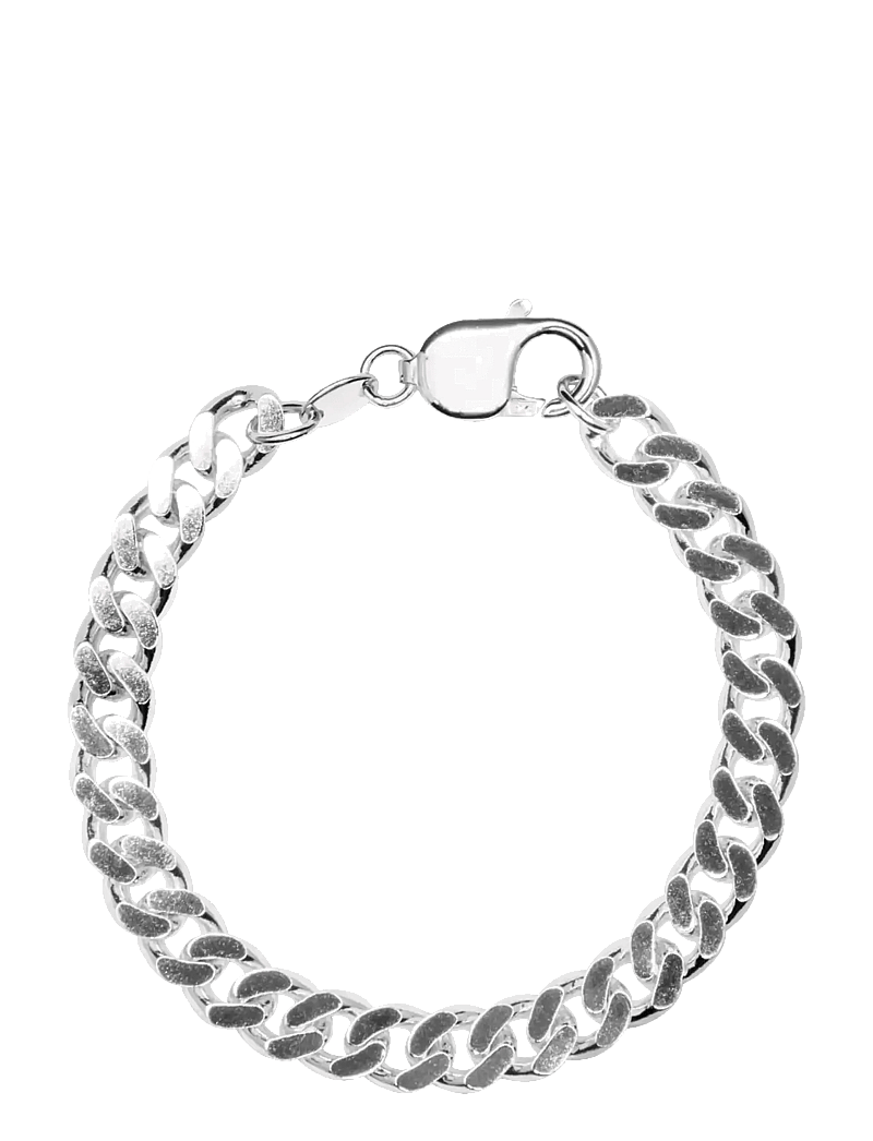 IX Studios - IX Chunky Curb Bracelet Silver - chain bracelets - silver - 2