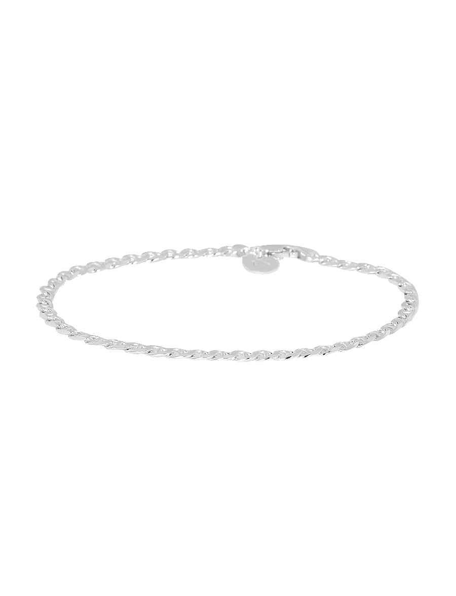 IX Studios - IX Curb Marina Bracelet Silver - kettenarmbänder - silver - 1