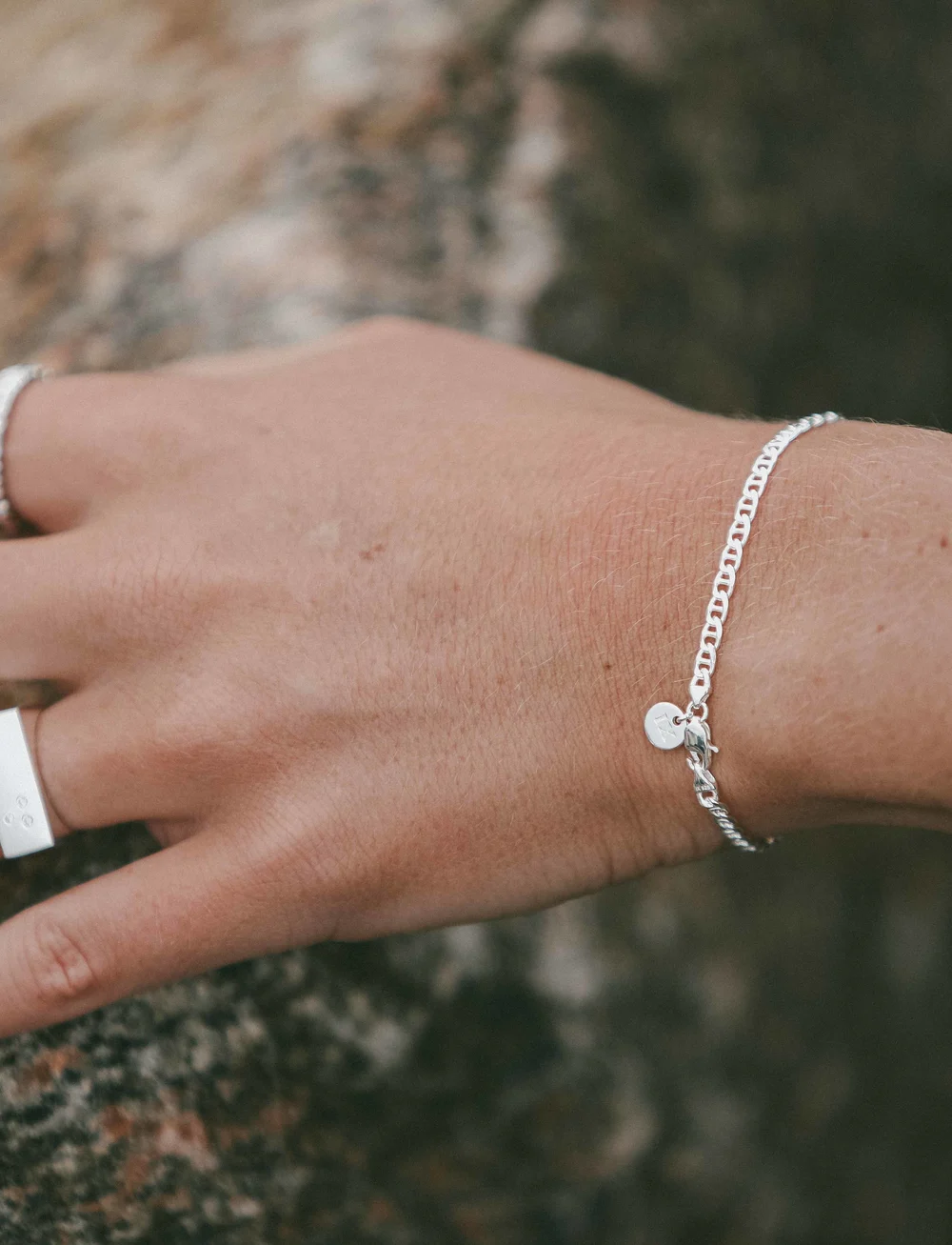 IX Studios - IX Curb Marina Bracelet Silver - bracelets chaîne - silver - 4