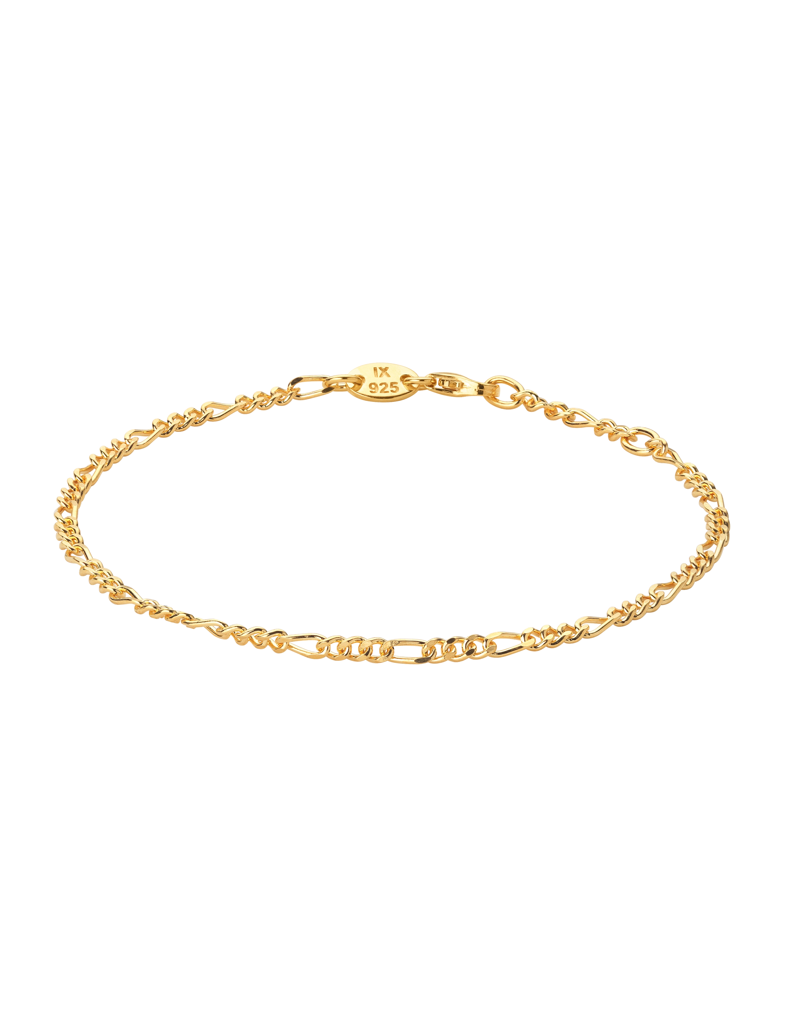 IX STUDIOS Ix Figaro Armband Gold - 18 Cm - Damen