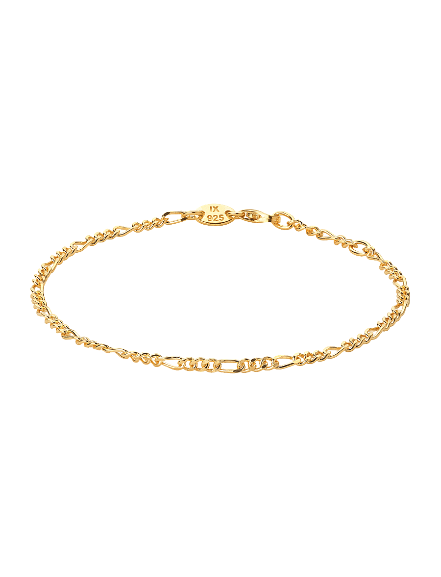 IX Studios - IX Figaro Bracelet - keðjuarmbönd - gold - 1