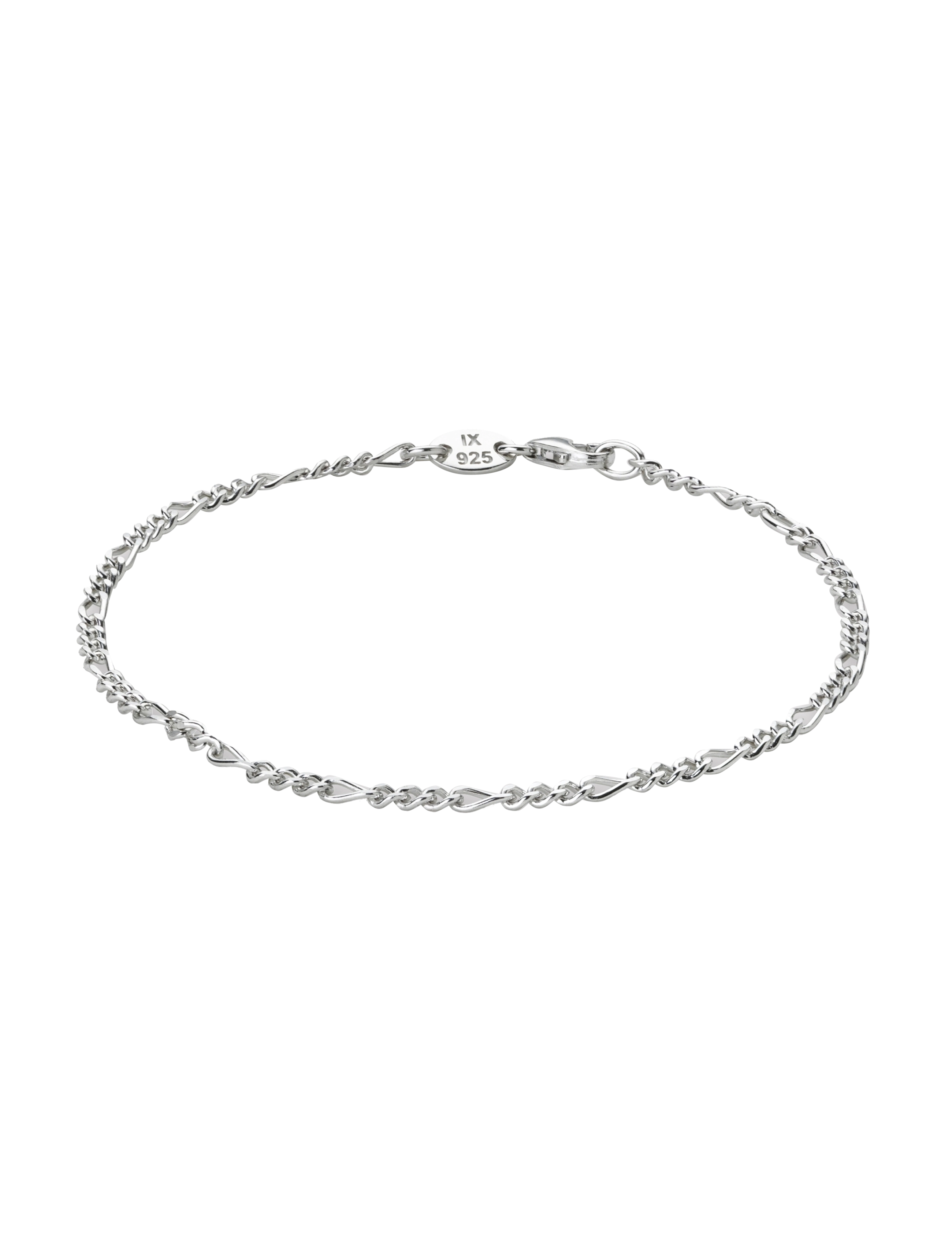 IX STUDIOS Ix Figaro Armband Silber Silber - 18 Cm - Damen