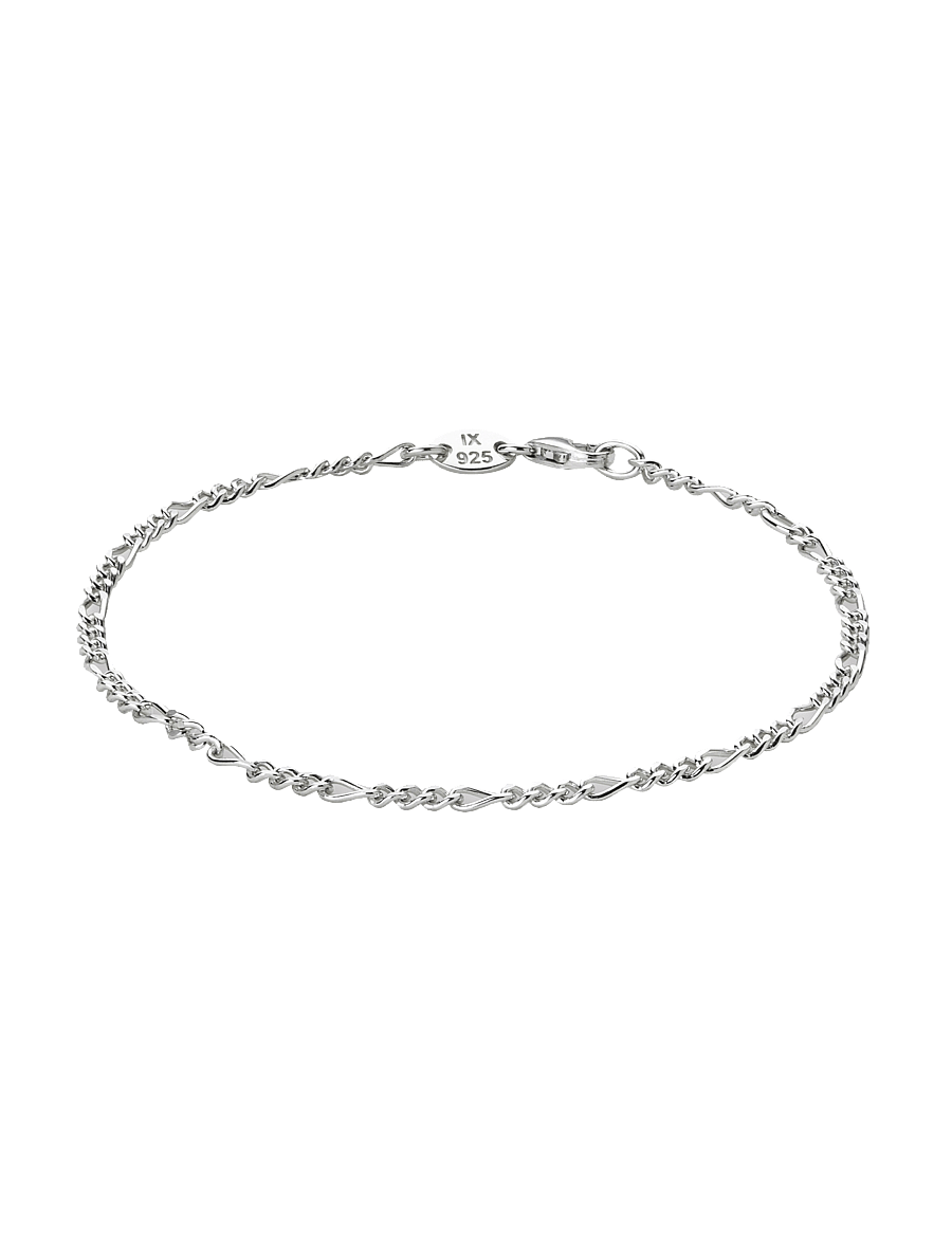 IX Studios - IX Figaro Bracelet Silver - käeketid - silver - 1