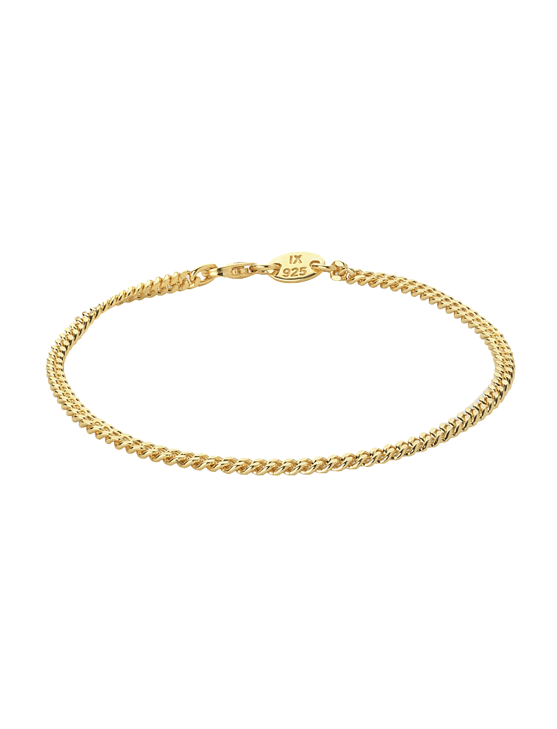 IX Studios - IX Curb Medi Bracelet - kedjearmband - gold - 1