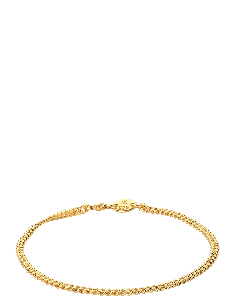 IX Studios - IX Curb Medi Bracelet - kedjearmband - gold - 2