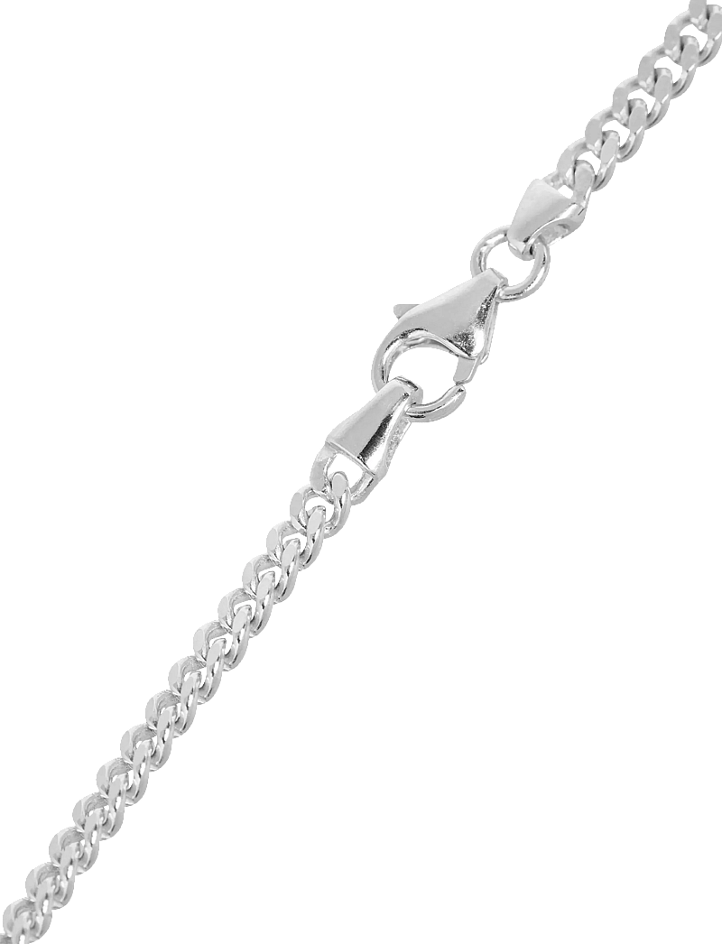IX Studios - IX Curb Medi Bracelet Silver - kædearmbånd - silver - 3