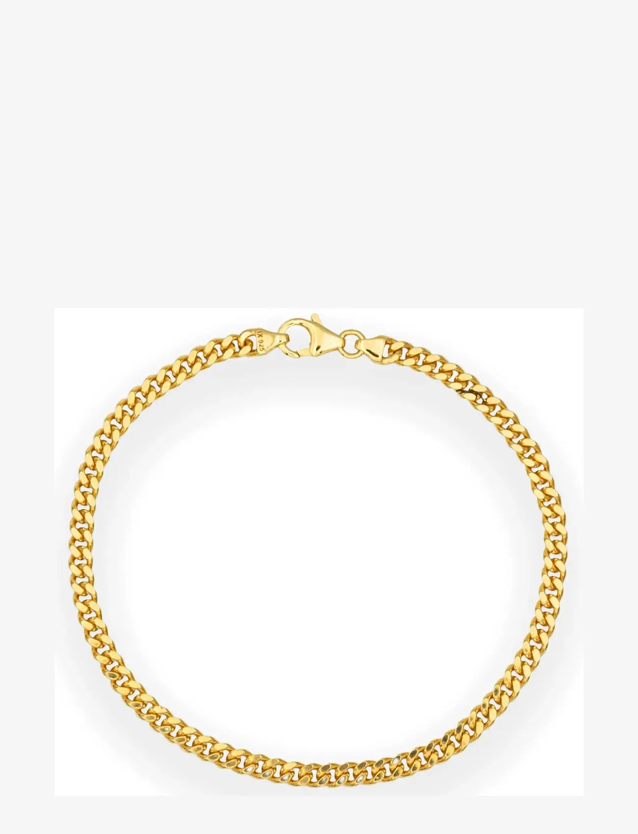IX Studios - IX Curb Bracelet - kædearmbånd - gold - 2