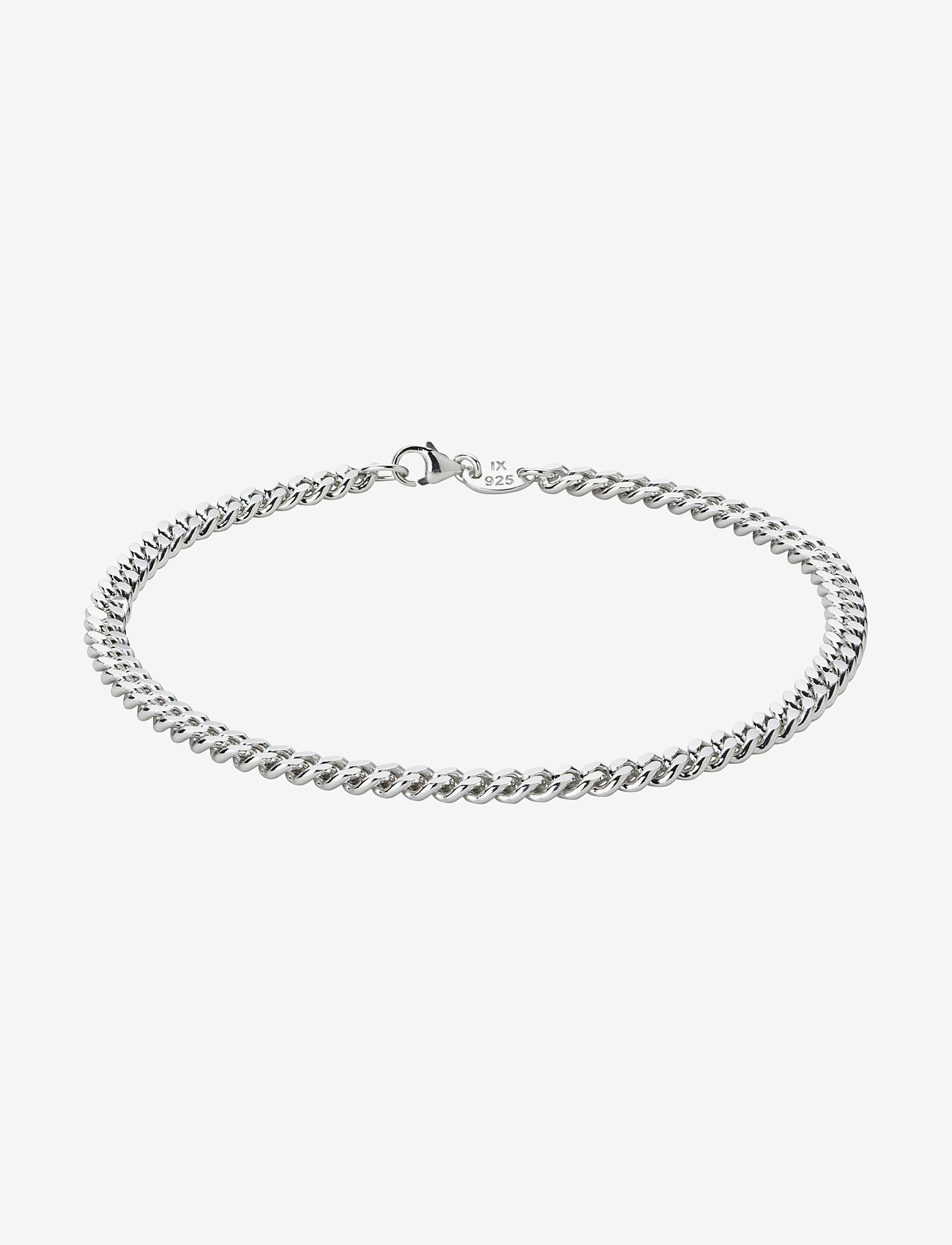 IX Studios - IX Curb Bracelet Silver - käeketid - silver - 1