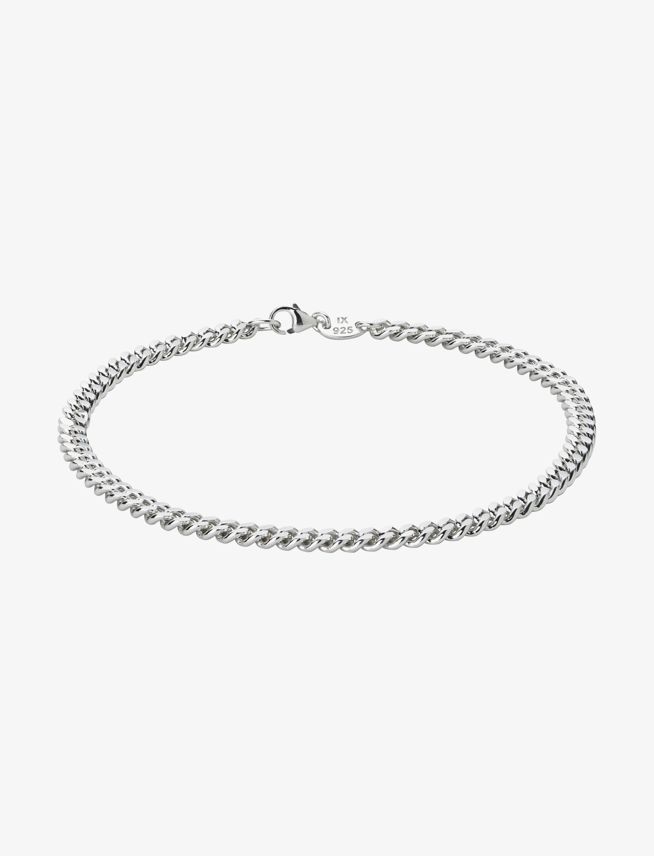 IX Studios IX Curb Bracelet Silver - Aksessuaarid - SILVER / silver
