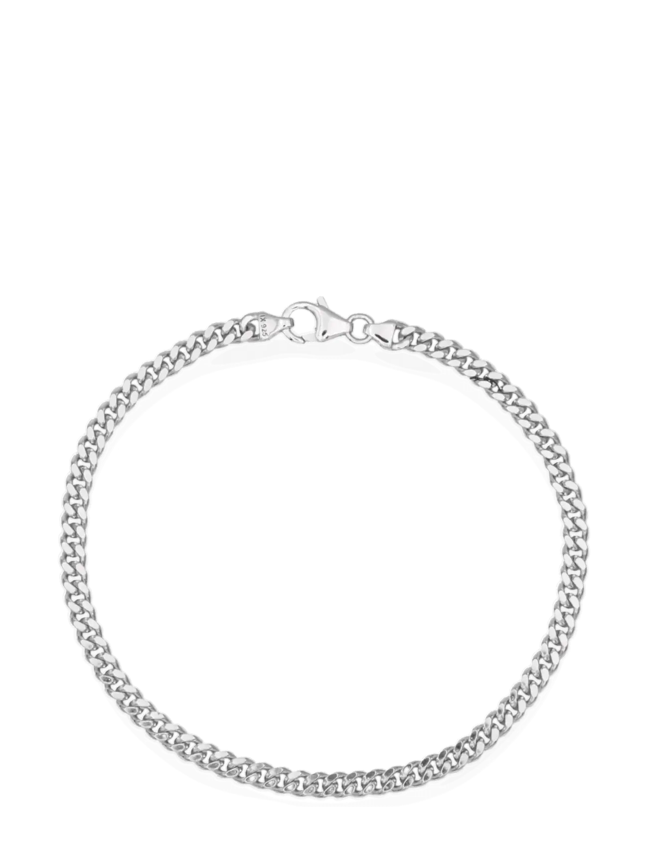 IX Studios - IX Curb Bracelet Silver - kettenarmbänder - silver - 2