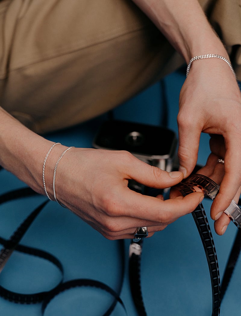 IX Studios - IX Curb Bracelet Silver - käeketid - silver - 4