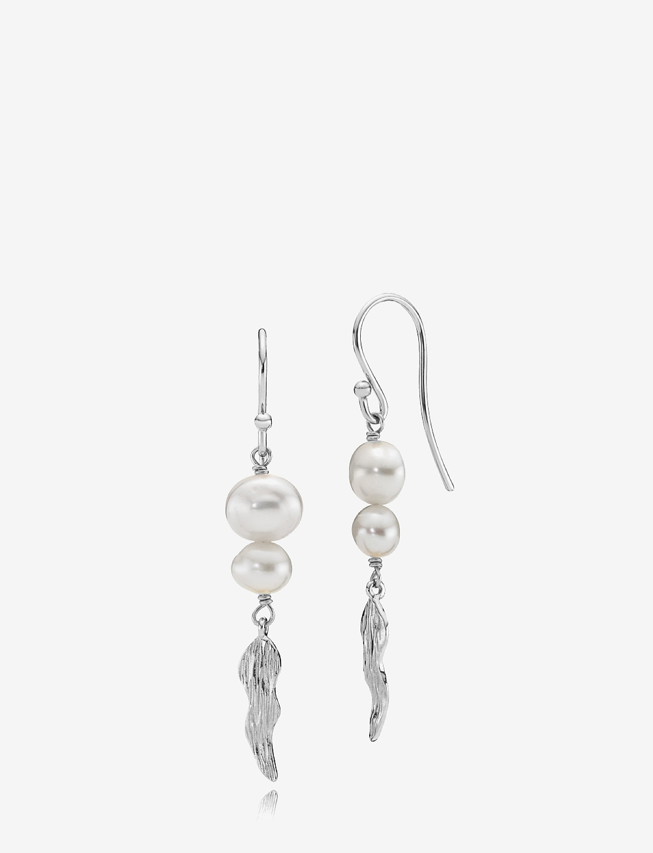 Izabel Camille - Ellie Long Earrings - swswhite - 1