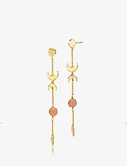 Izabel Camille - Mie Moltke Long Earrings - pendant earrings - shiny gold - 0