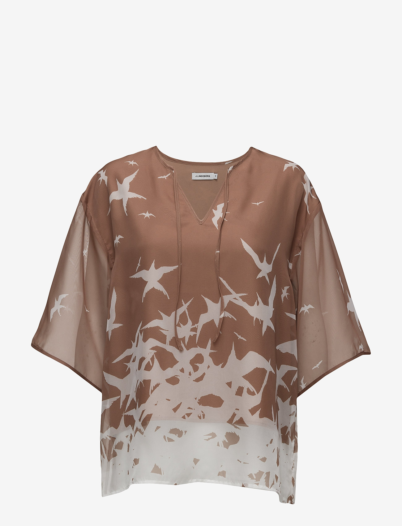 J. Lindeberg - Ilina Placement Print - nude - 0