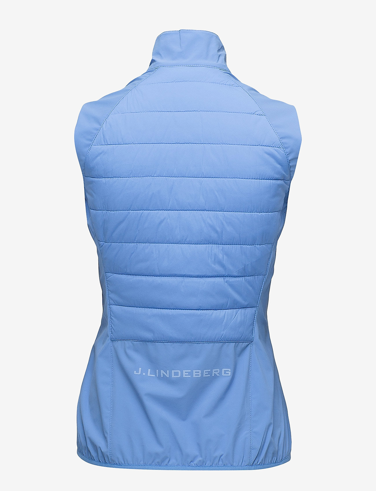 J. Lindeberg - W Hybrid Vest Lux Softshell - silent blue - 1