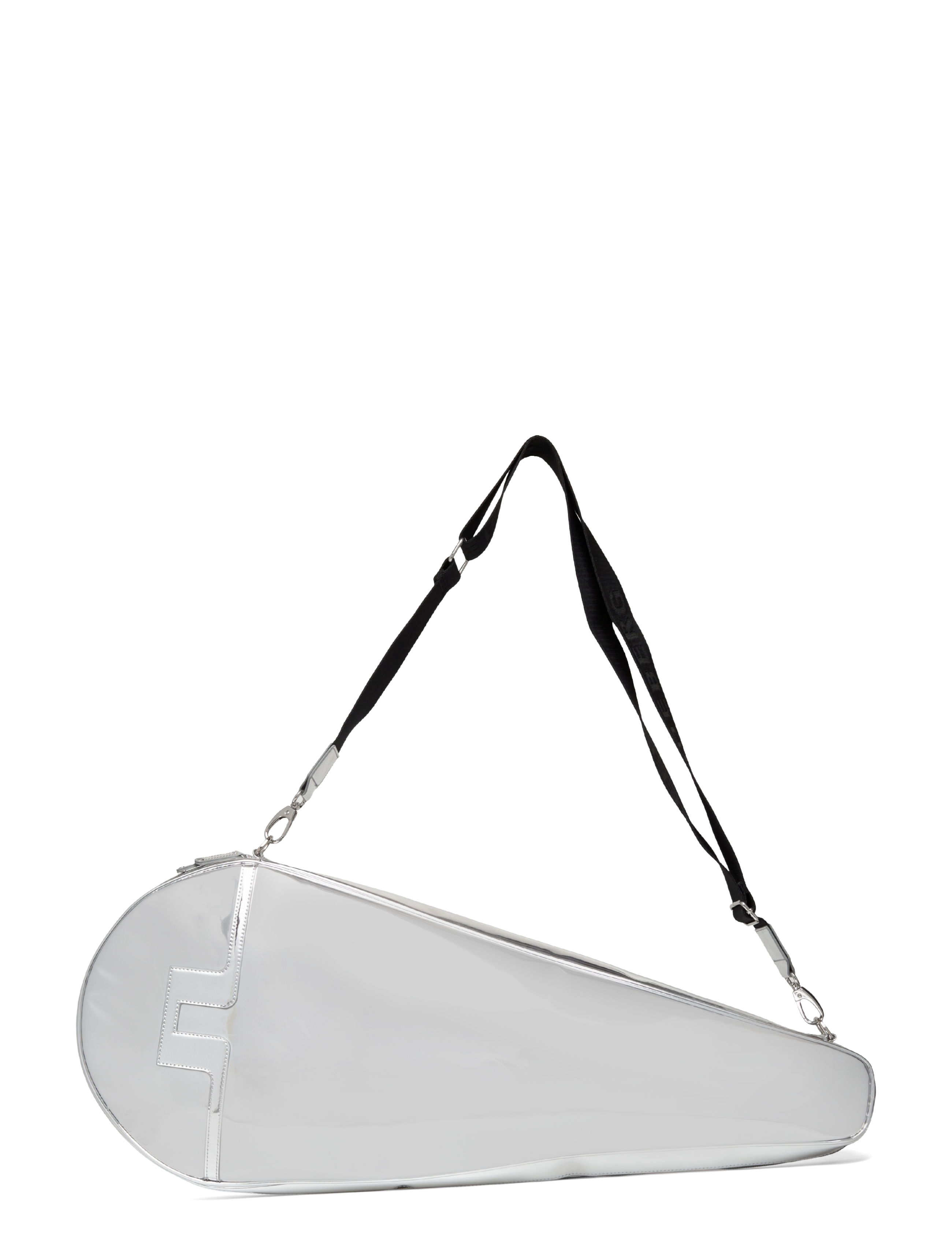 J. Lindeberg Madison Silver Tennis Bag, One Size, White, Sport Rackets & Equipment > Sport Racketsports Bags, Herre