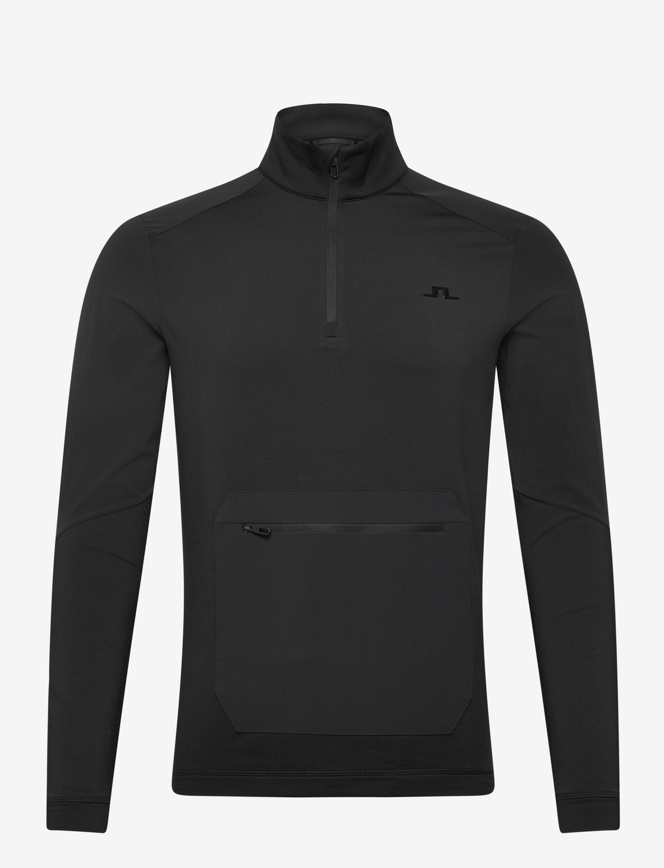 J. Lindeberg - Matias Zip Mid Layer - fleeces & midlayers - black - 0