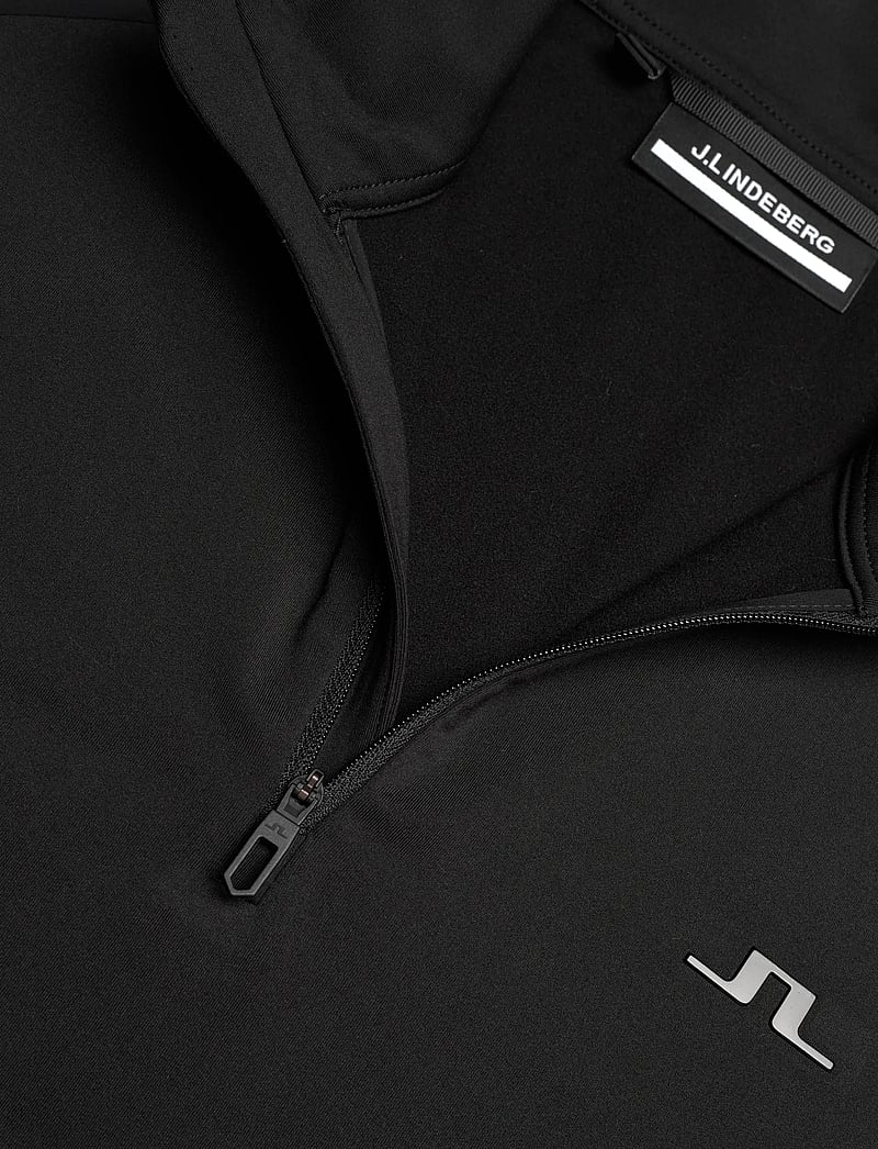 J. Lindeberg - Matias Zip Mid Layer - fleece og mellemlag - black - 2