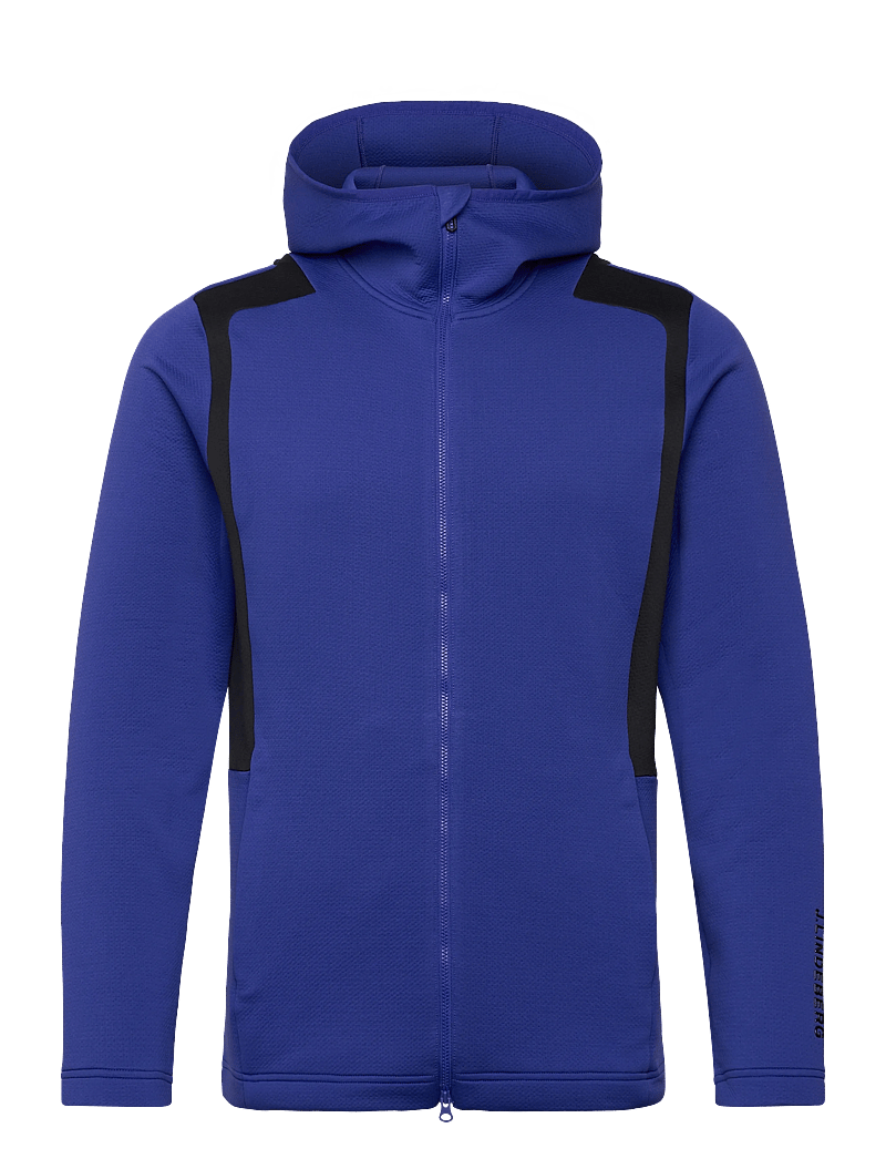 J. Lindeberg - Chet Zip Hood - oberteile - clematis blue - 0