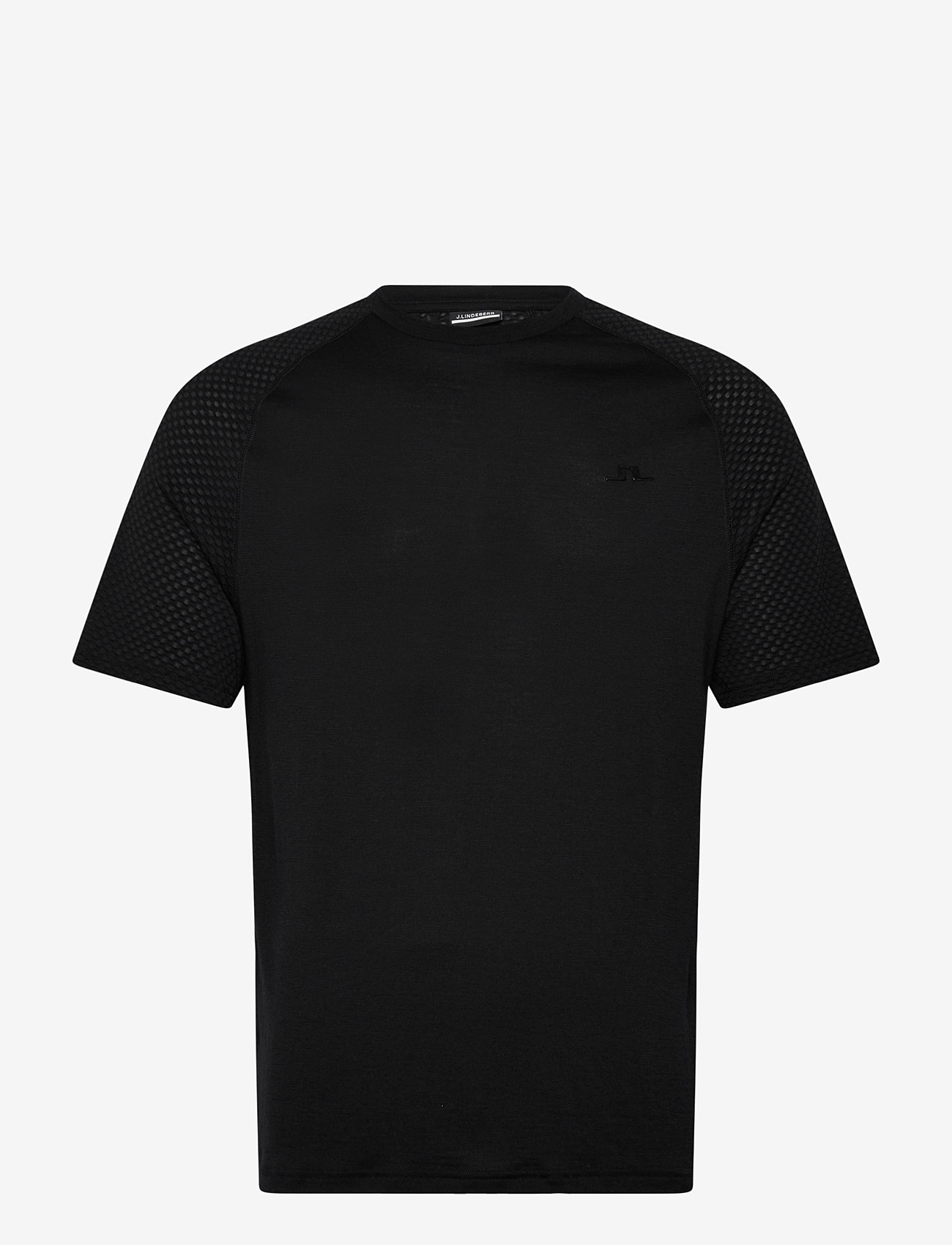 J. Lindeberg - Brent Wool T-shirt - black - 1