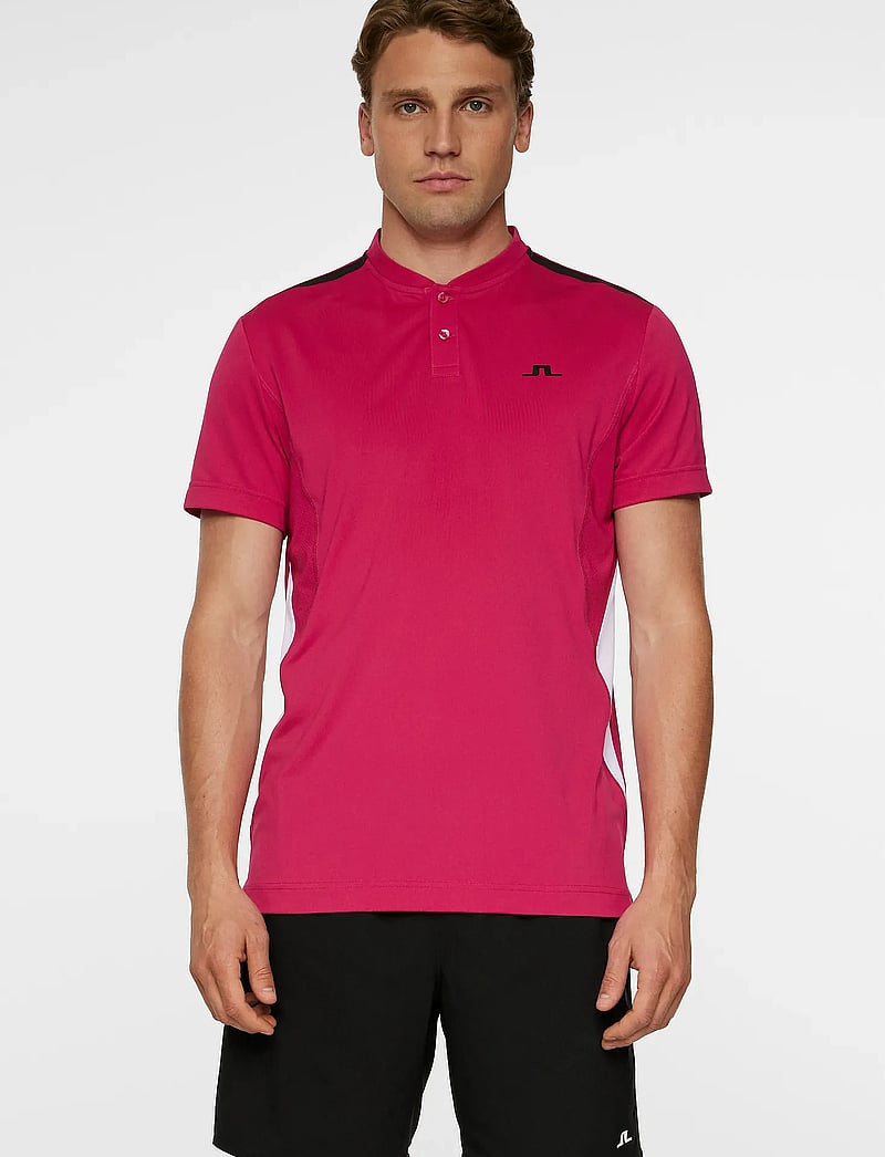 J. Lindeberg - Zayden Polo - toppar & t-shirts - vivacious - 0