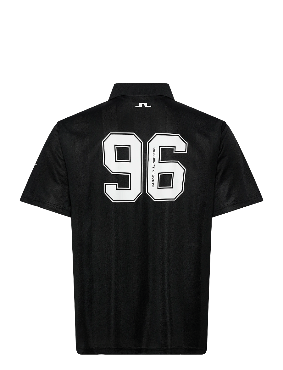 J. Lindeberg - Paul Football Jersey - oberteile & t-shirts - black - 2