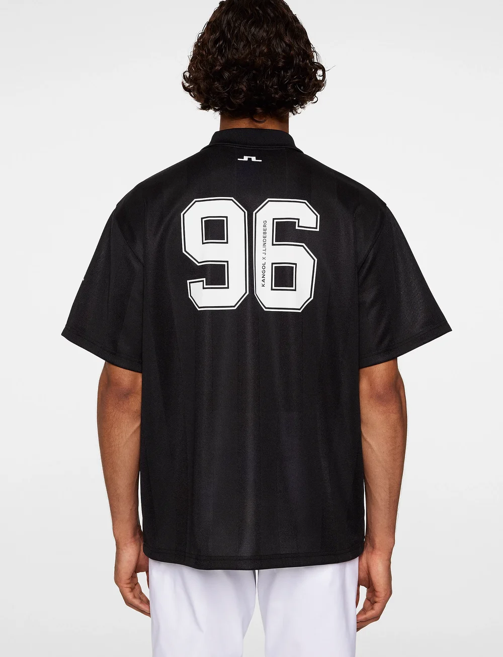 J. Lindeberg - Paul Football Jersey - toppe & t-shirts - black - 3