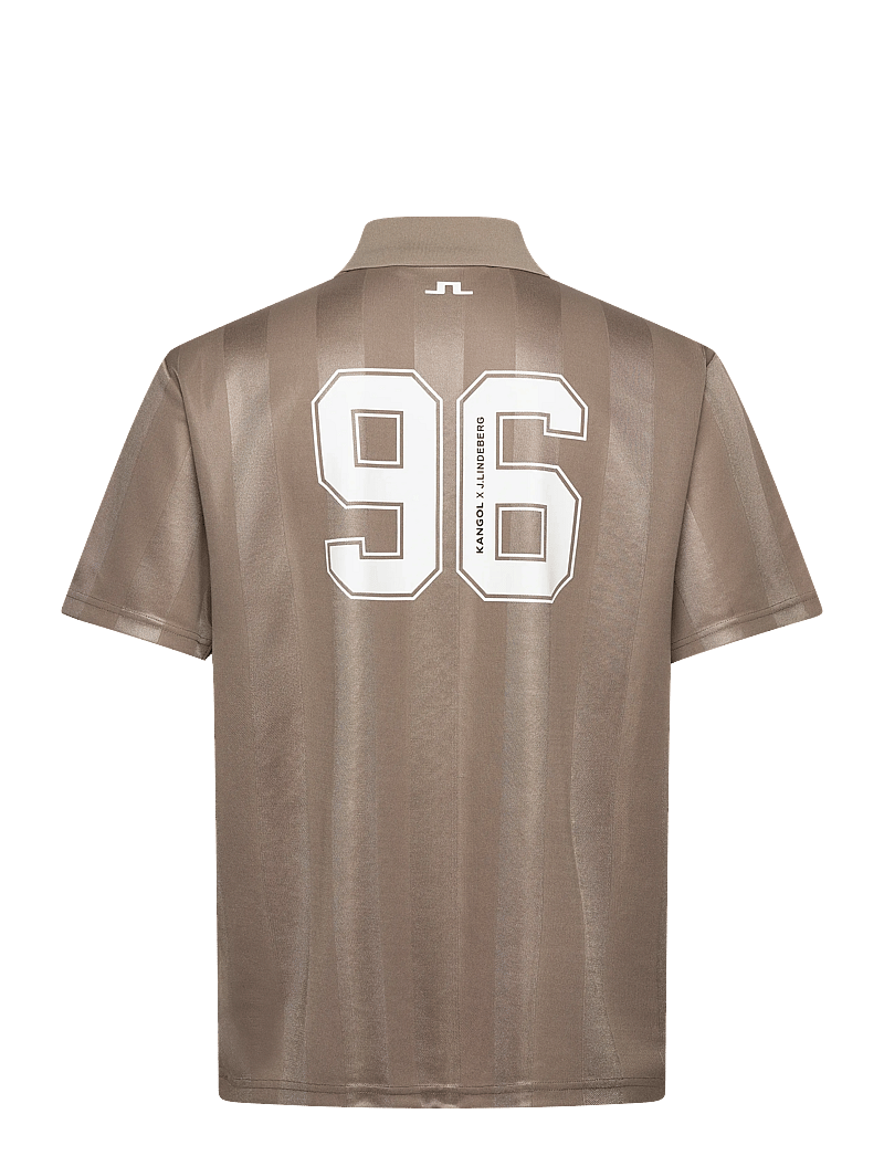 J. Lindeberg - Paul Football Jersey - toppe & t-shirts - vintage khaki - 2