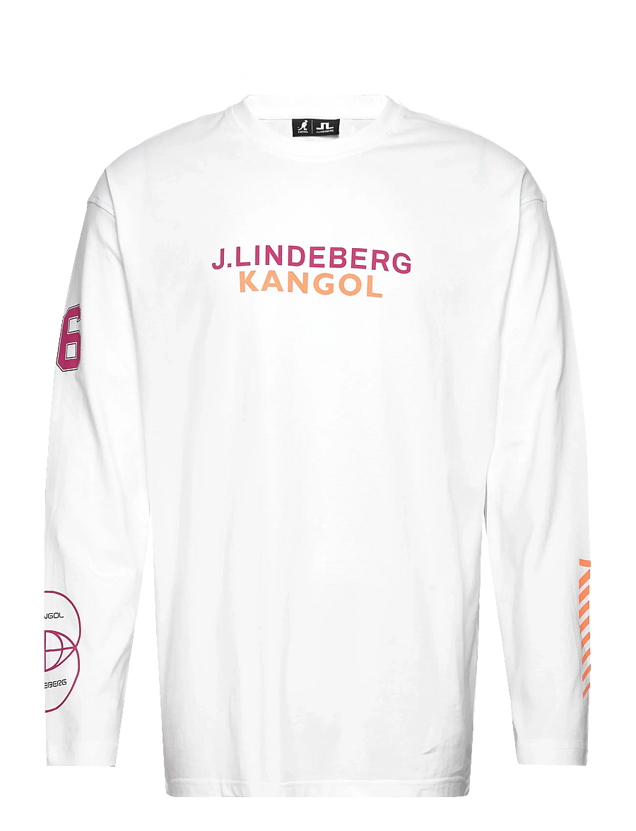 J. Lindeberg - Davie LS T-shirt - t-shirts à manches longues - white - 1