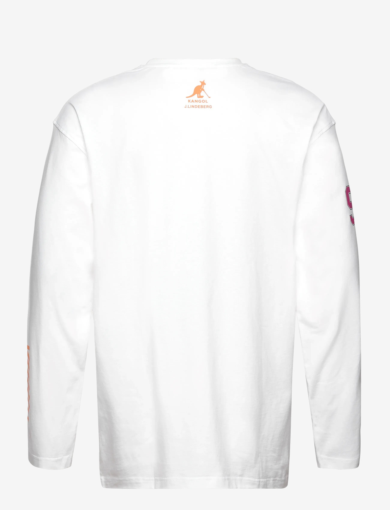 J. Lindeberg - Davie LS T-shirt - långärmade t-shirts - white - 2