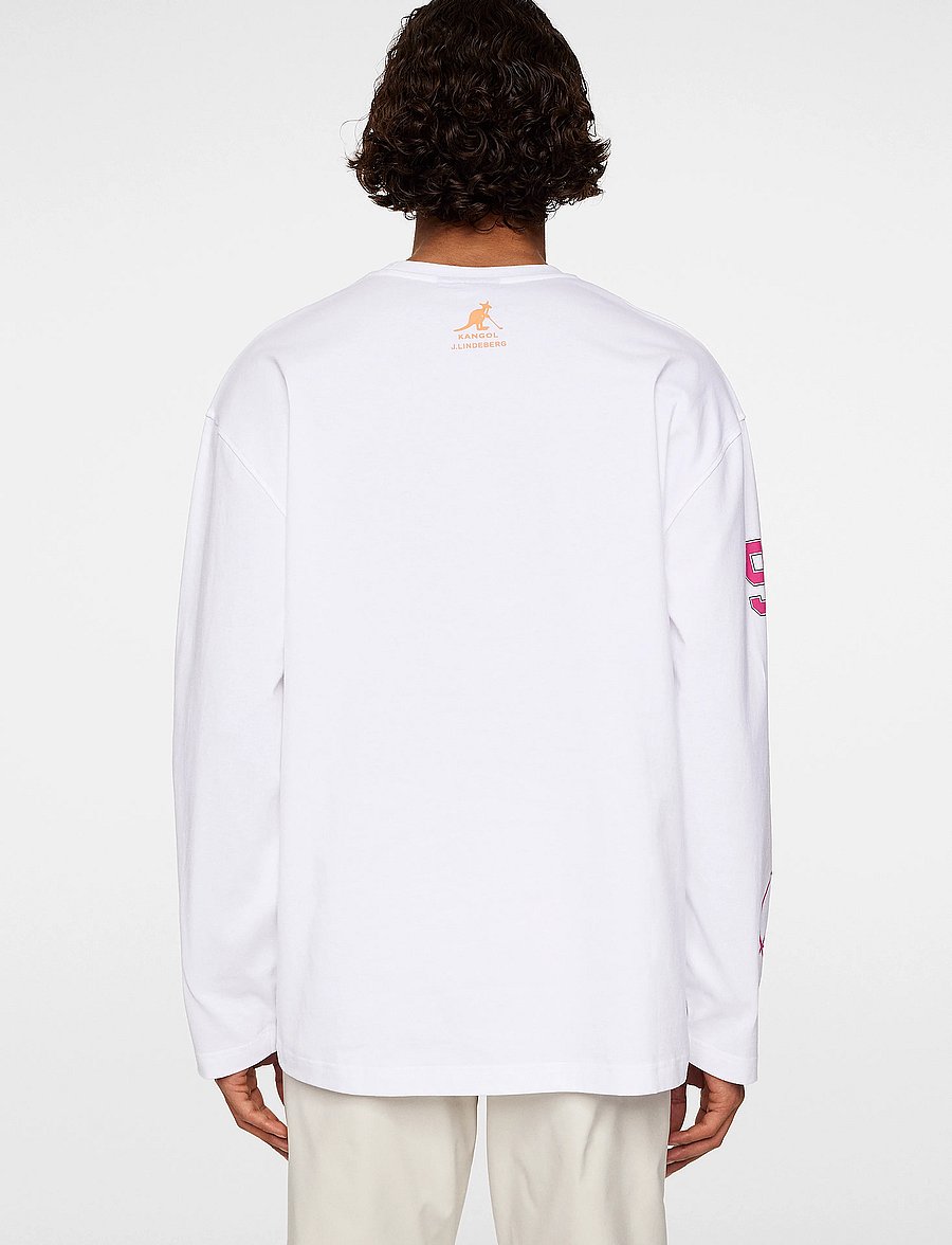 J. Lindeberg - Davie LS T-shirt - t-shirts à manches longues - white - 5