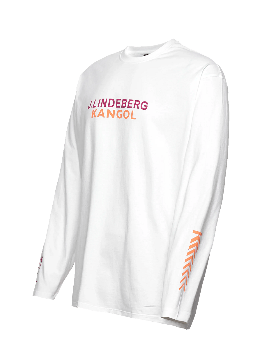 J. Lindeberg - Davie LS T-shirt - t-shirts à manches longues - white - 3