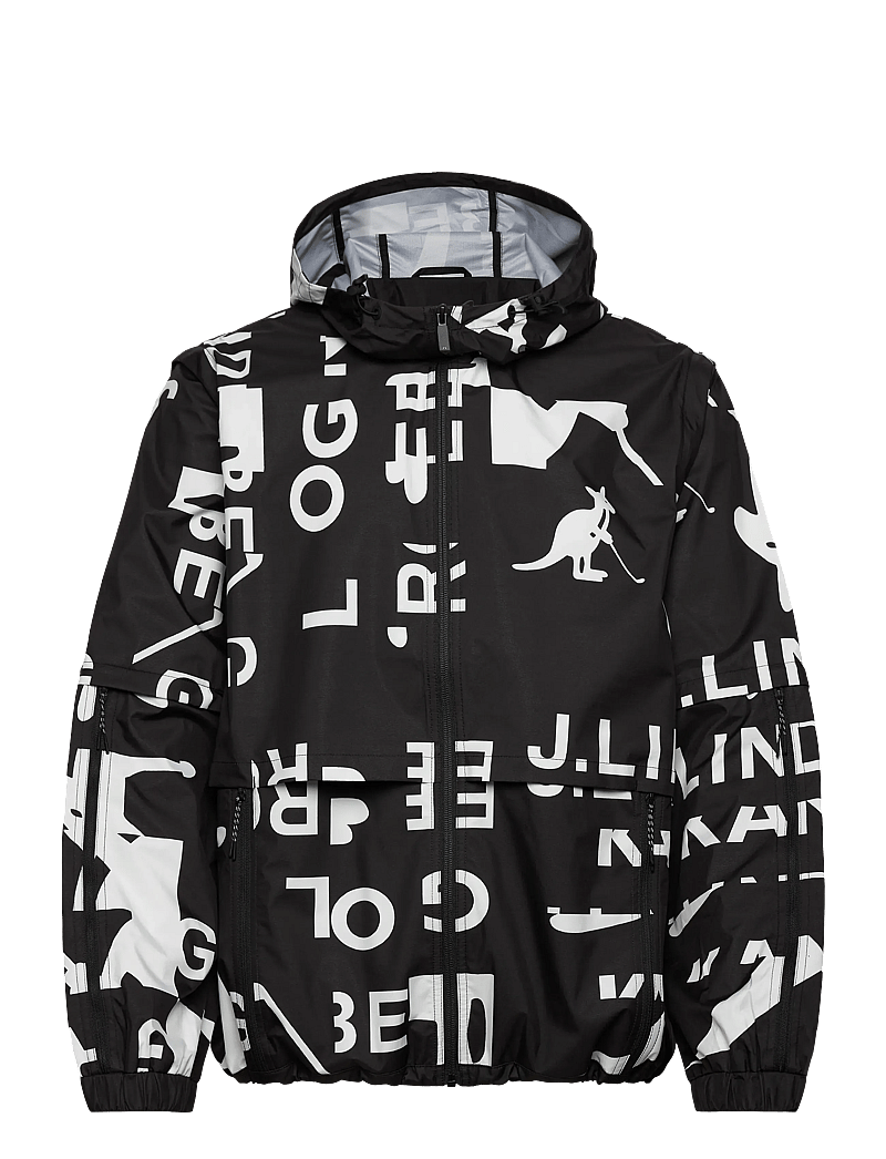 J. Lindeberg - All Gear Outerwear - höstjackor - jl kangol black white l - 1