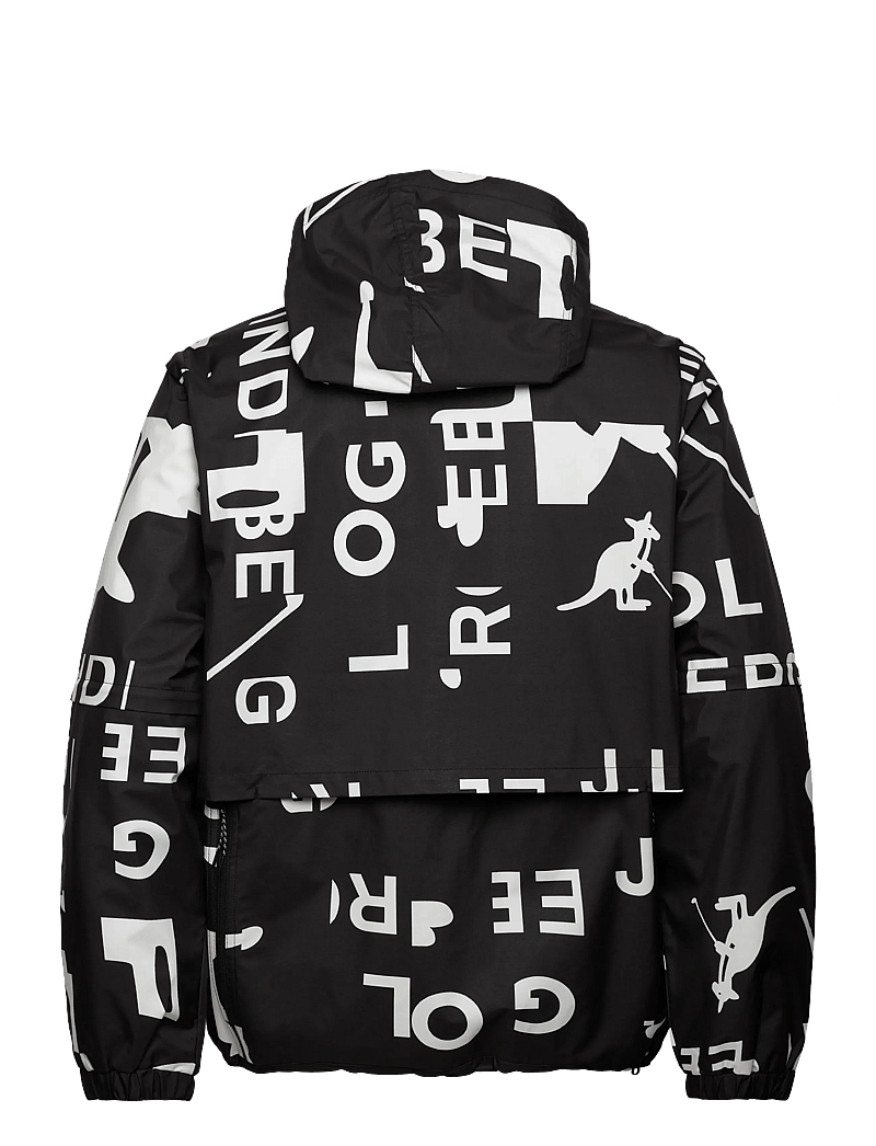 J. Lindeberg - All Gear Outerwear - höstjackor - jl kangol black white l - 2