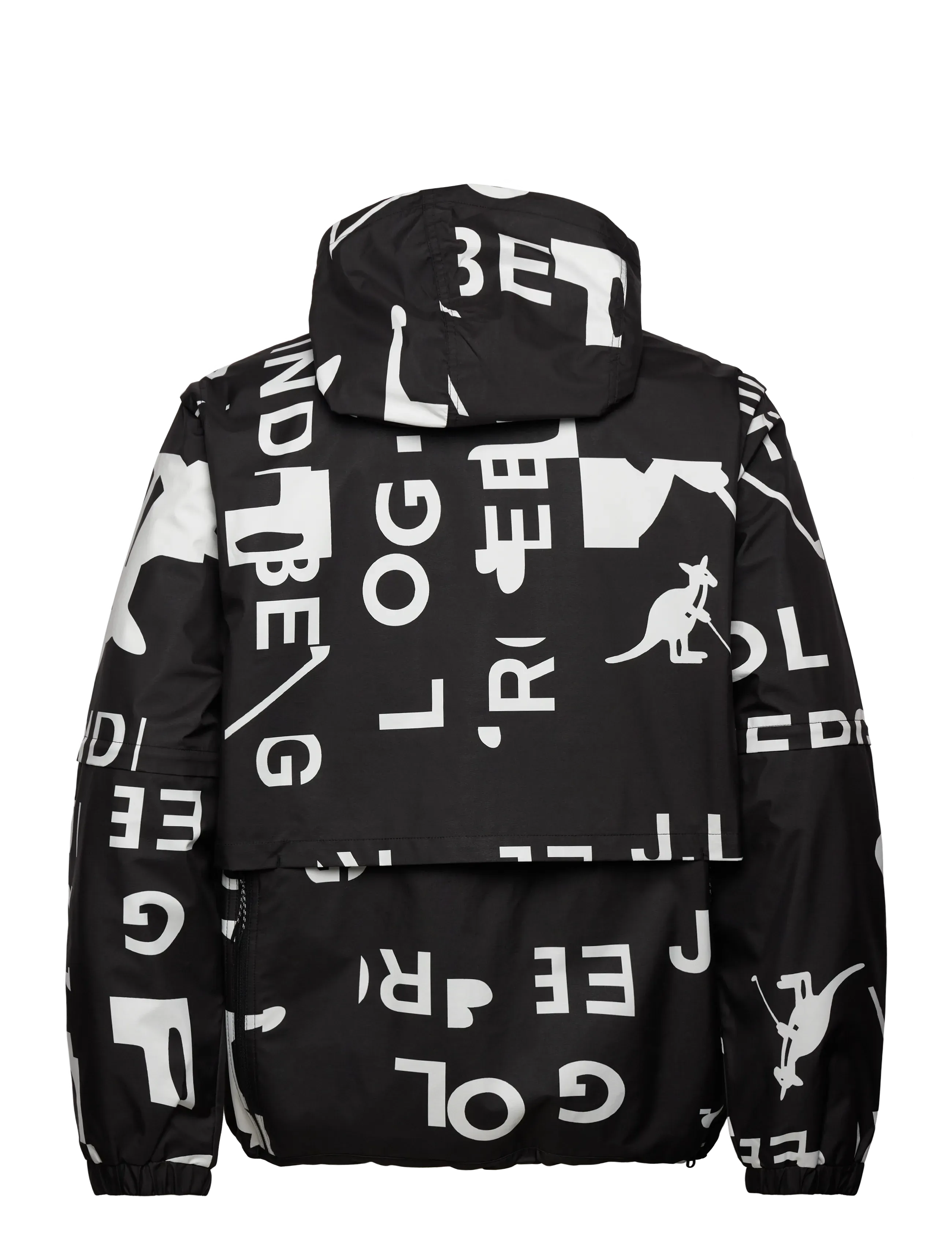 J. Lindeberg - All Gear Outerwear - frühlingsjacken - jl kangol black white l - 2