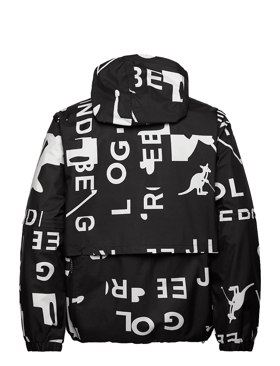 J. Lindeberg - All Gear Outerwear - frühlingsjacken - jl kangol black white l - 2