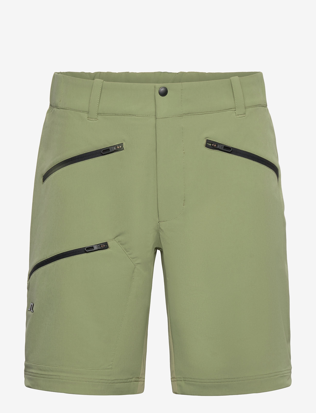 J. Lindeberg - Adrian Softshell Shorts - välijoped - oil green - 1