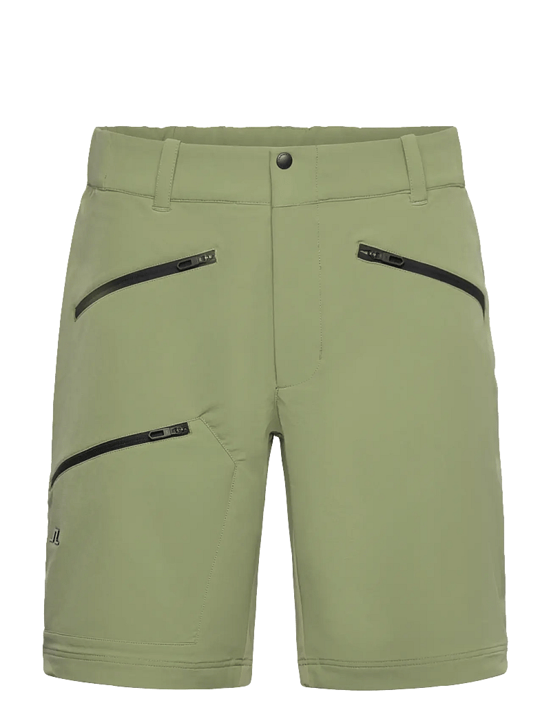 J. Lindeberg - Adrian Softshell Shorts - välijoped - oil green - 1