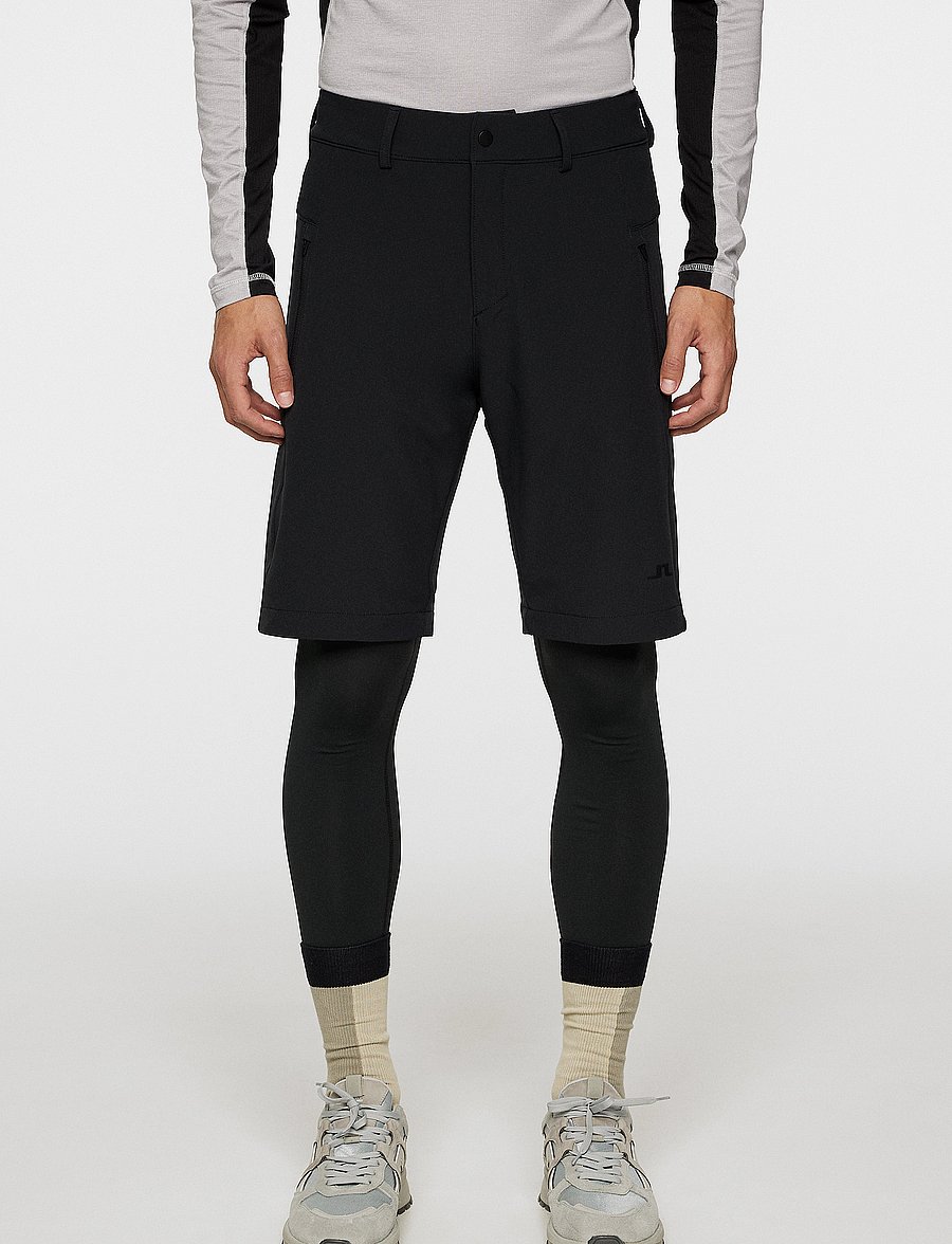 J. Lindeberg - Marko Shorts - outdoorshorts - black - 0