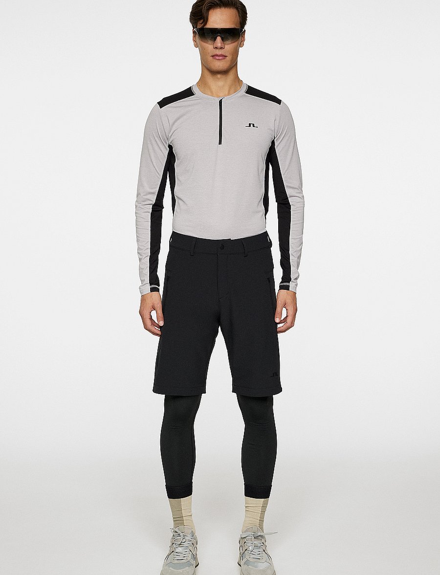 J. Lindeberg - Marko Shorts - outdoorshorts - black - 4