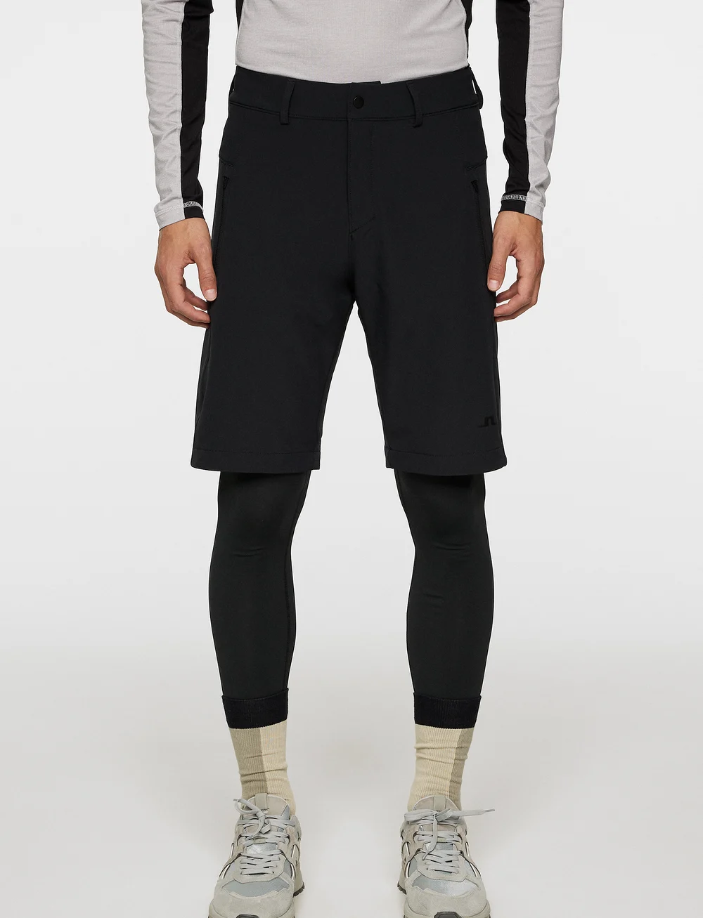 J. Lindeberg - Marko Shorts - outdoorshorts - black - 0