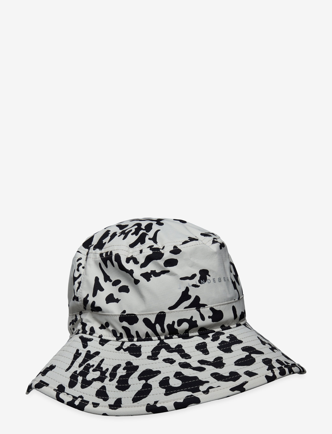 J. Lindeberg - Parker Printed Bucket Hat - hattar - snake rock moonbeam m - 0
