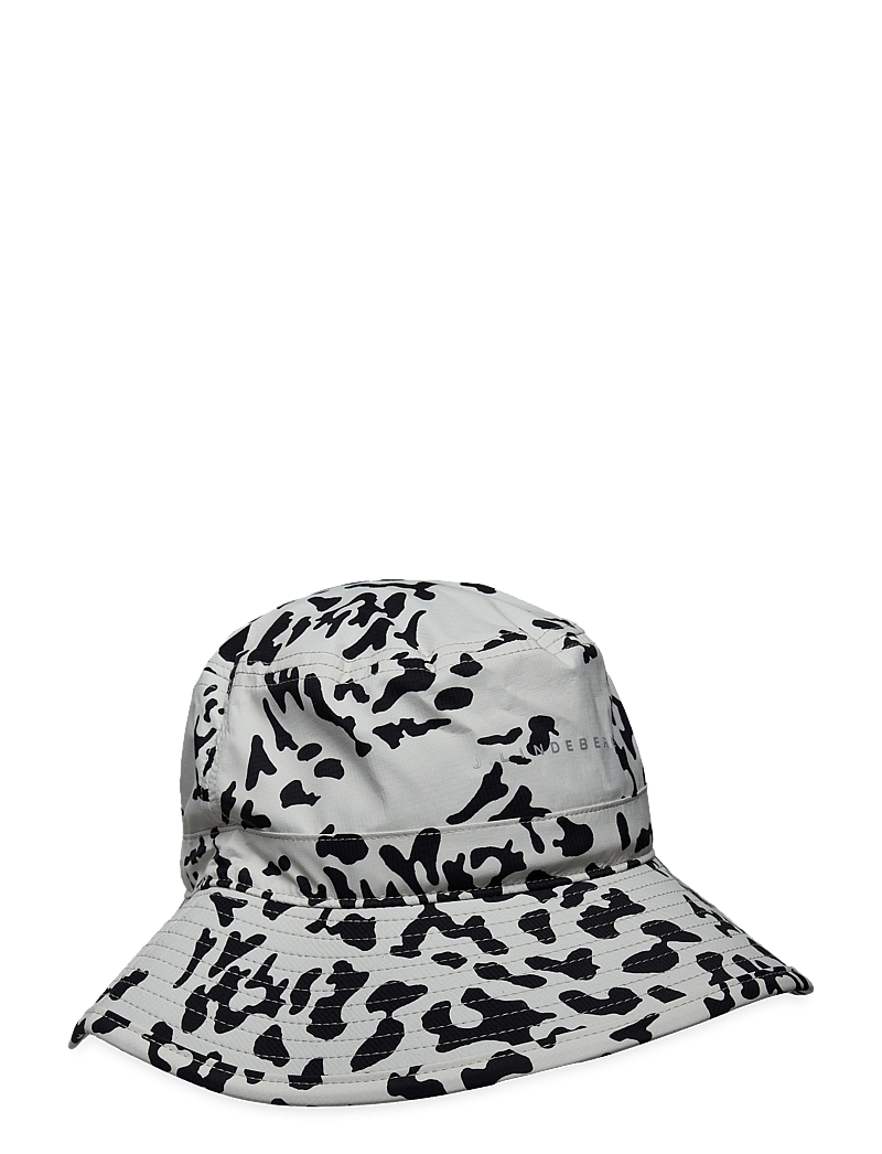 J. Lindeberg - Parker Printed Bucket Hat - hattar - snake rock moonbeam m - 0