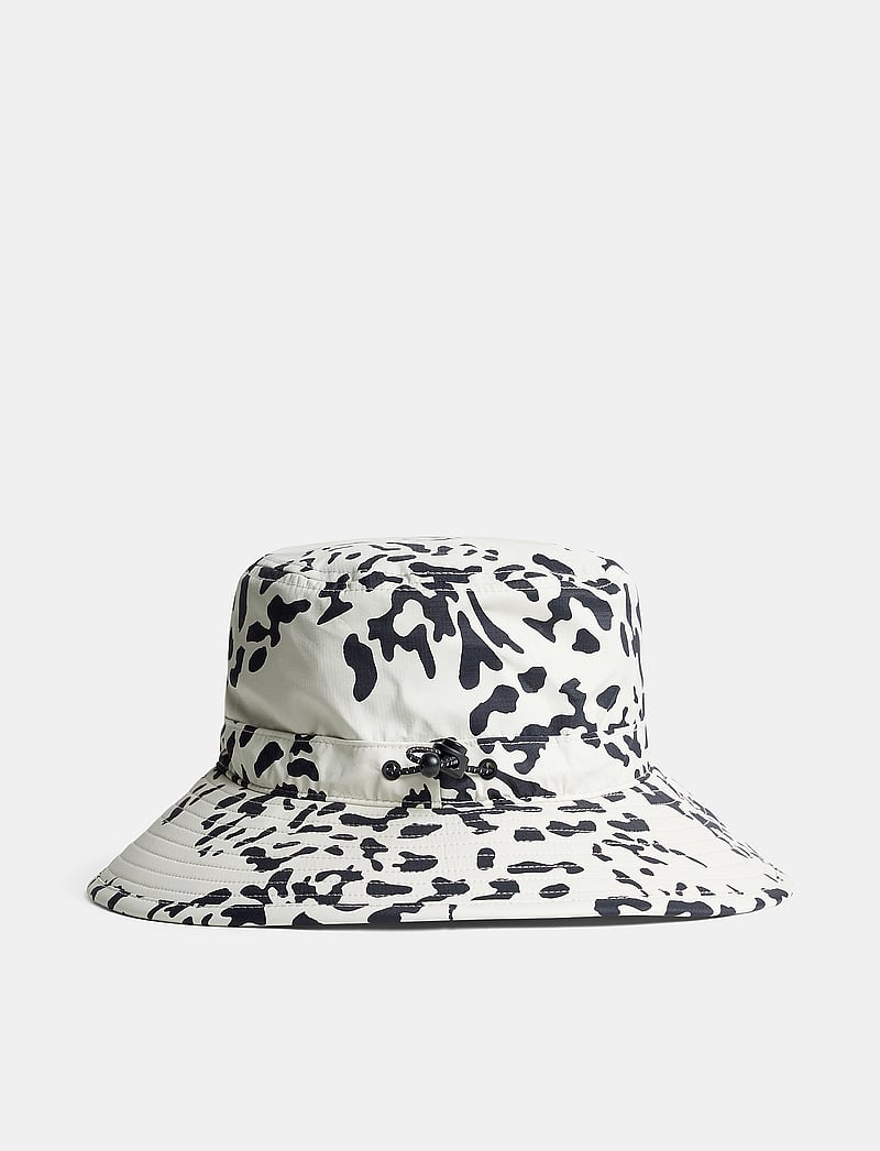 J. Lindeberg - Parker Printed Bucket Hat - hattar - snake rock moonbeam m - 2