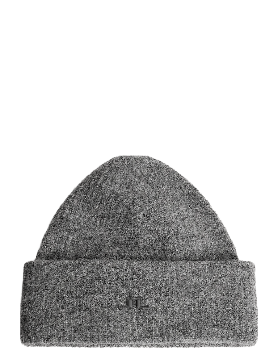 J. Lindeberg - Elsa Beanie - mützen - dark grey melange - 0
