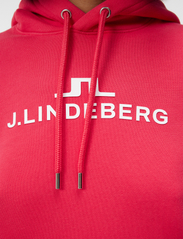 J. Lindeberg - W Alpha Hood - džemperiai su gobtuvu - rose red - 5