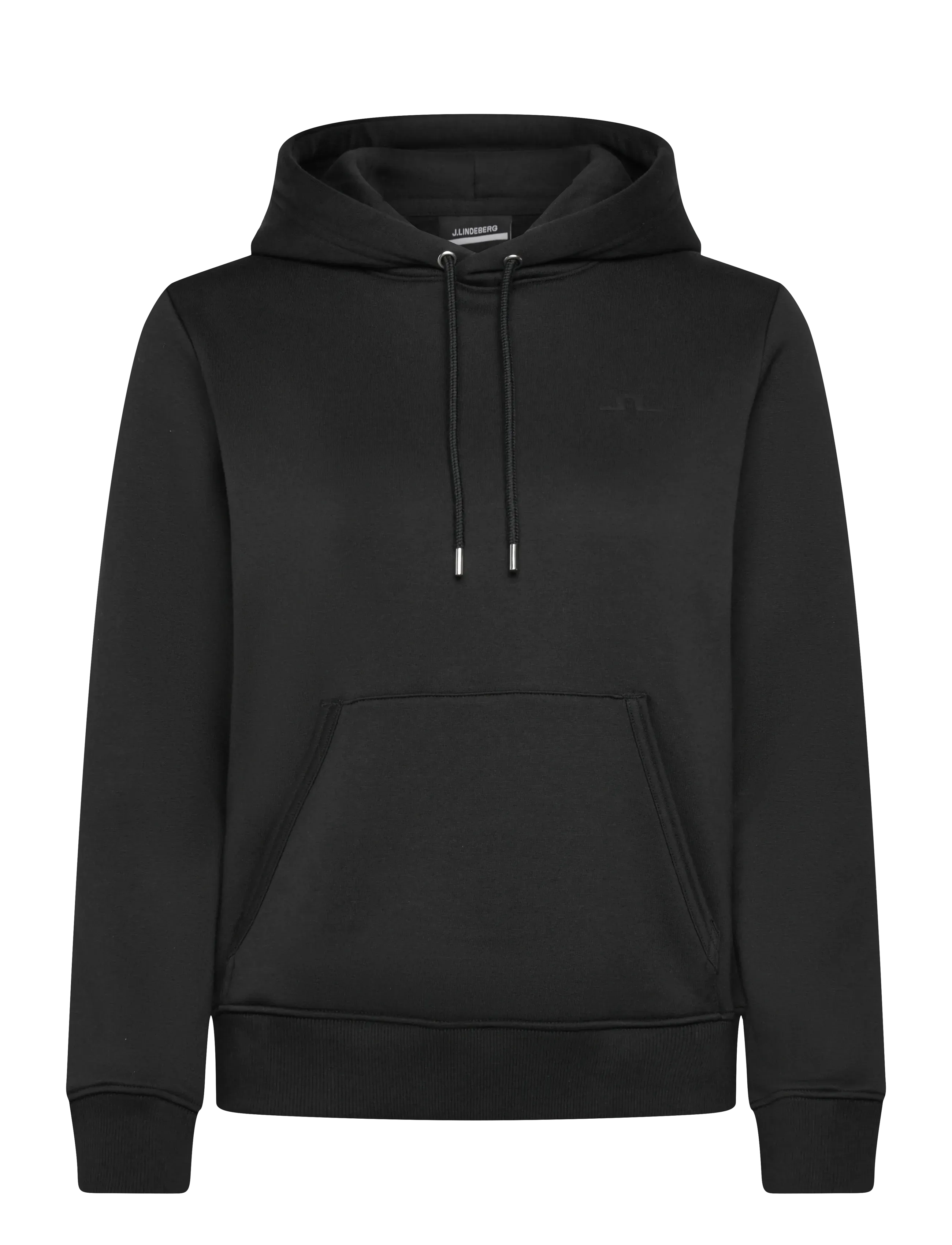 J. Lindeberg W Alpha Hood - Riided - BLACK / black