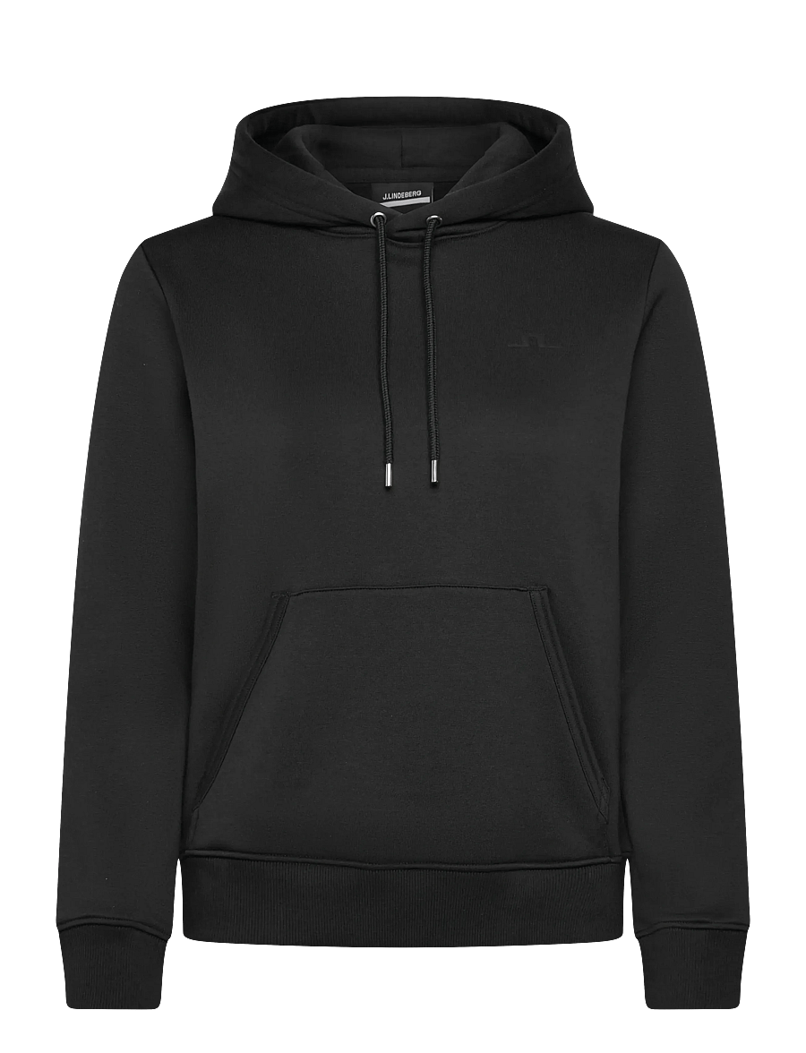 J. Lindeberg - W Alpha Hood - hversdagsleg tíska - black - 1